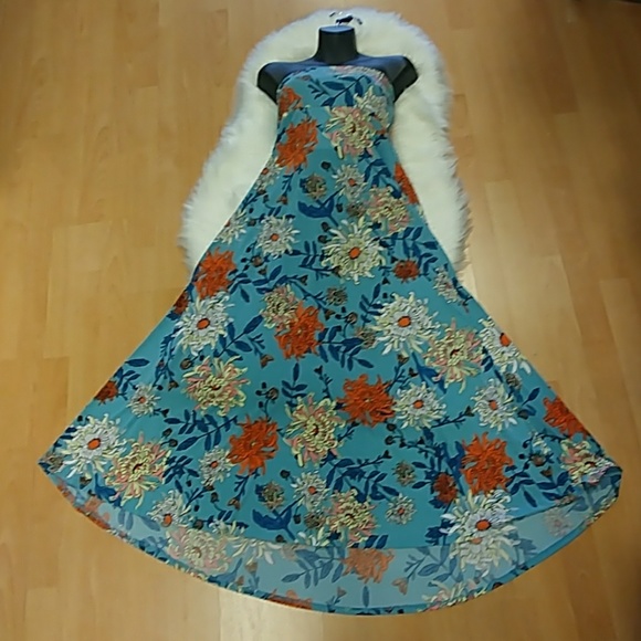 LulaRoe Floral Maxi Skirt - Picture 4 of 8